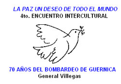 Convocatoria del 4to Encuentro Intercultural en favor de la Paz en todo el Mundo, en Gral Villegas