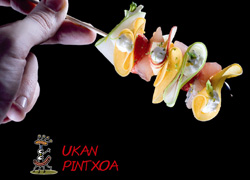 'Ukan pintxoa'. Se anima a restaurantes y centros vascos de todo el mundo a elaborarlo, sumándose a esta nueva campaña de promoción del euskera