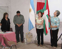 Raul Taretto, Carmen Itcea ondoan, Gral. Rodriguez-eko Euskararen Nazioarteko Eguneko ekitaldietan