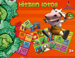 <i>Hitzen lotoa</i> (la loto de las palabras) es uno de los juegos de la nueva colección