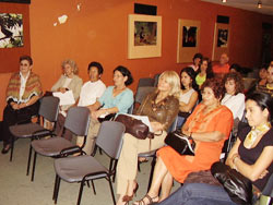 Conferencia organizada por el nuevo centro 'Eusko Etxea' de Corpus ayer reconocido