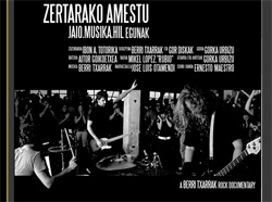 Cartel del documental 'Zertarako amestu', del grupo Berri Txarrak
