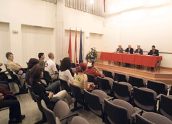 Alumnos que realizaron el Programa "Da Vinci" 2002-03 en el acto oficial de entrega de diplomas