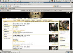 Imagen de la página web "Bertsoplaza.tv", un activo lugar de encuentro para aficionados al bertso