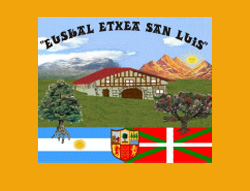 Escudo de la Euskal Etxea de San Luis