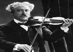 En imagen, el violinista pamplonés Pablo Sarasate