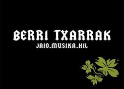 Portada del disco 'Jaio.Musika.Hil' de Berri Txarrak