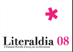 Literaldia08-ko afitxa