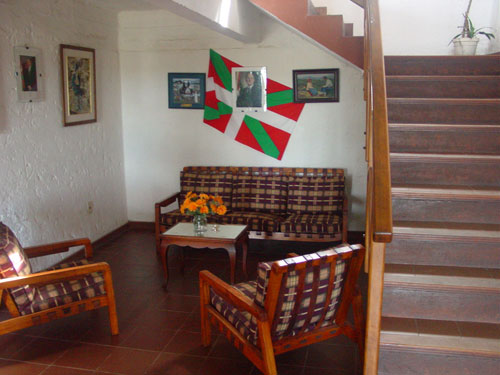 Interior of the Minas Basque Club (photo EuskalKultura.com)