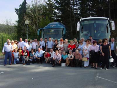 Trip of Basque Clubs of Spain to Azpeitia, Basque Country (photo EuskalKultura.com)