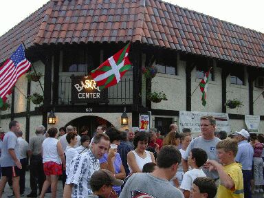 Sede del Centro Vasco de Boise durante el 'San Inazio Festival' (foto EuskalKultura.com)