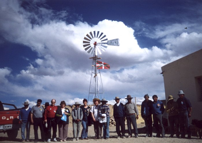 Basque solidarity in Jujuy with the Queta native nation involving the Toki Eder Basque Center of José C. Paz and the town of Oñati in the Basque Country