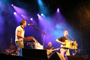 El grupo Trikizio, en la imagen en un concierto en Barcelona, es uno de los beneficiarios de las ayudas