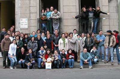 Imagen de archivo de un barnetegi organizado por HABE, FEVA y el Centro Vasco 'Ibai Guren' en la ciudad argentina de Paraná