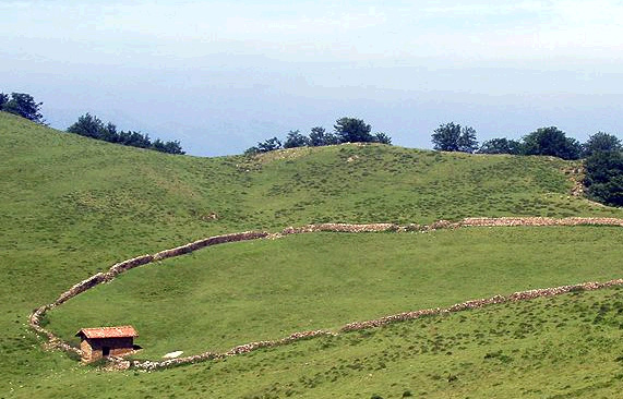 Majada de Elorreta, uno de los espectaculares paisajes de Ataun