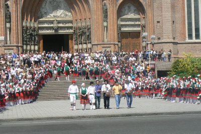 Imagen del domingo de la Semana Nacional Vasca, 2 de noviembre