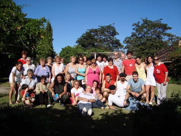 Buena parte de los participantes en la segunda edición de 'Patagonian ere bai!' (foto R. Basterra)