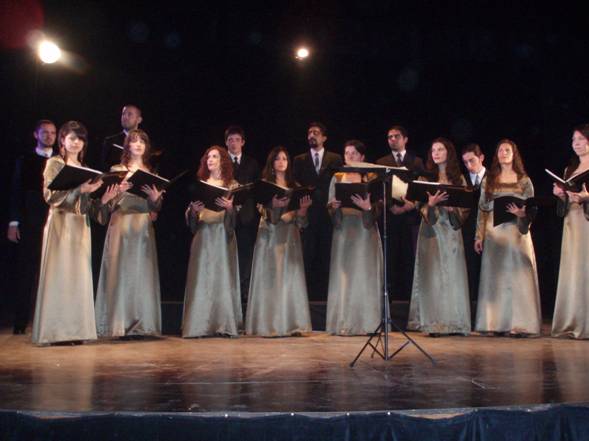 La formación vocal puntana Camerata de Luna