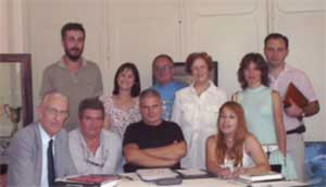 Miembros del Centro Arturo Campion en una imagen de archivo