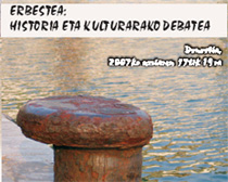 Cartel anunciador de un congreso anterior sobre el exilio de Hamaika Bide y la Universidad de Deusto