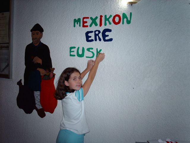 Celebración del Euskararen Eguna en el Haur Txoko del CV de México DF (foto MéxicoCV)
