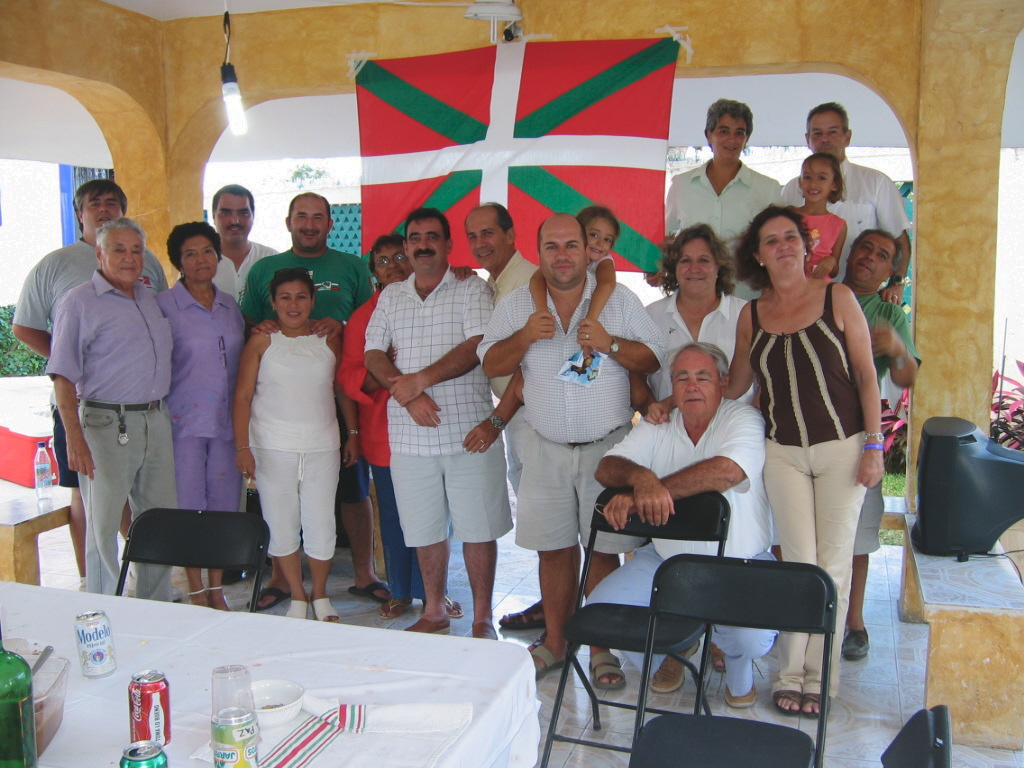 Fiesta del Aberri Eguna en Cancún, México