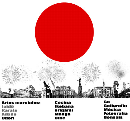 Cartel anunciador de esta primera Fiesta Cultural de Japón