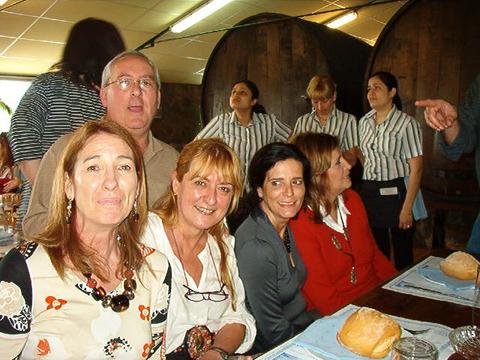 Participantes disfrutando en la edición 2006 (foto A.Zenarutzabeitia)