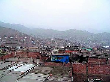 Pamplona Alta, a las afueras de Lima, Perú (foto DN)