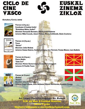 Tzolk'in Kultura eta Ekologia Etxeko egitarau eta afixa