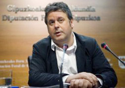 Iñaki Galdos, diputado foral de Deportes y Acción Exterior de la Diputación Foral de Gipuzkoa