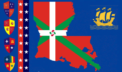 New Orleans-eko euskal etxearen eskuetatik plazaratu berria den Luisianako bandera, euskaldunek historikoki utzi duten eragina aipatuz, Michel-Antoine Goitia-Nicolasek adierazi duenez