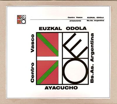 Logo del Centro Vasco 'Euskal Odola' de Ayacucho, Argentina.