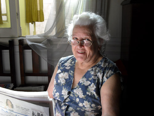 María Alicia Echaniz cumplió 90 años el pasado 12 de febrero
