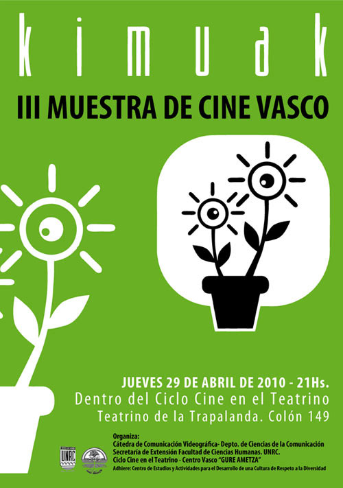 Afiche de la III Muestra de Cine Vasco de Río Cuarto