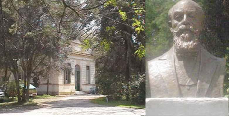 A la izquierda, imagen de la Escuela Agropecuaria del Partido de Mar Chiquita; a la derecha, imagen de Nicanor Ezeyza 