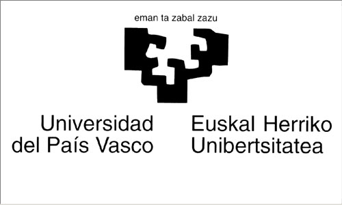 Logo de la Universidad del País Vasco (UPV-EHU), diseñado en su día por Eduardo Chillida