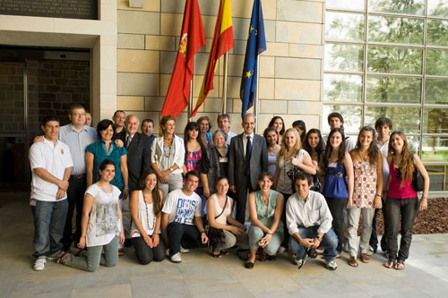 Los participantes en el Curso Internacional Navarra