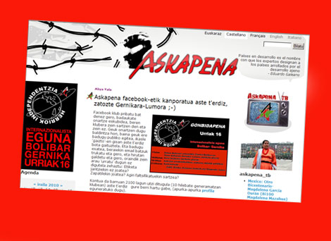 Página web de Askapena