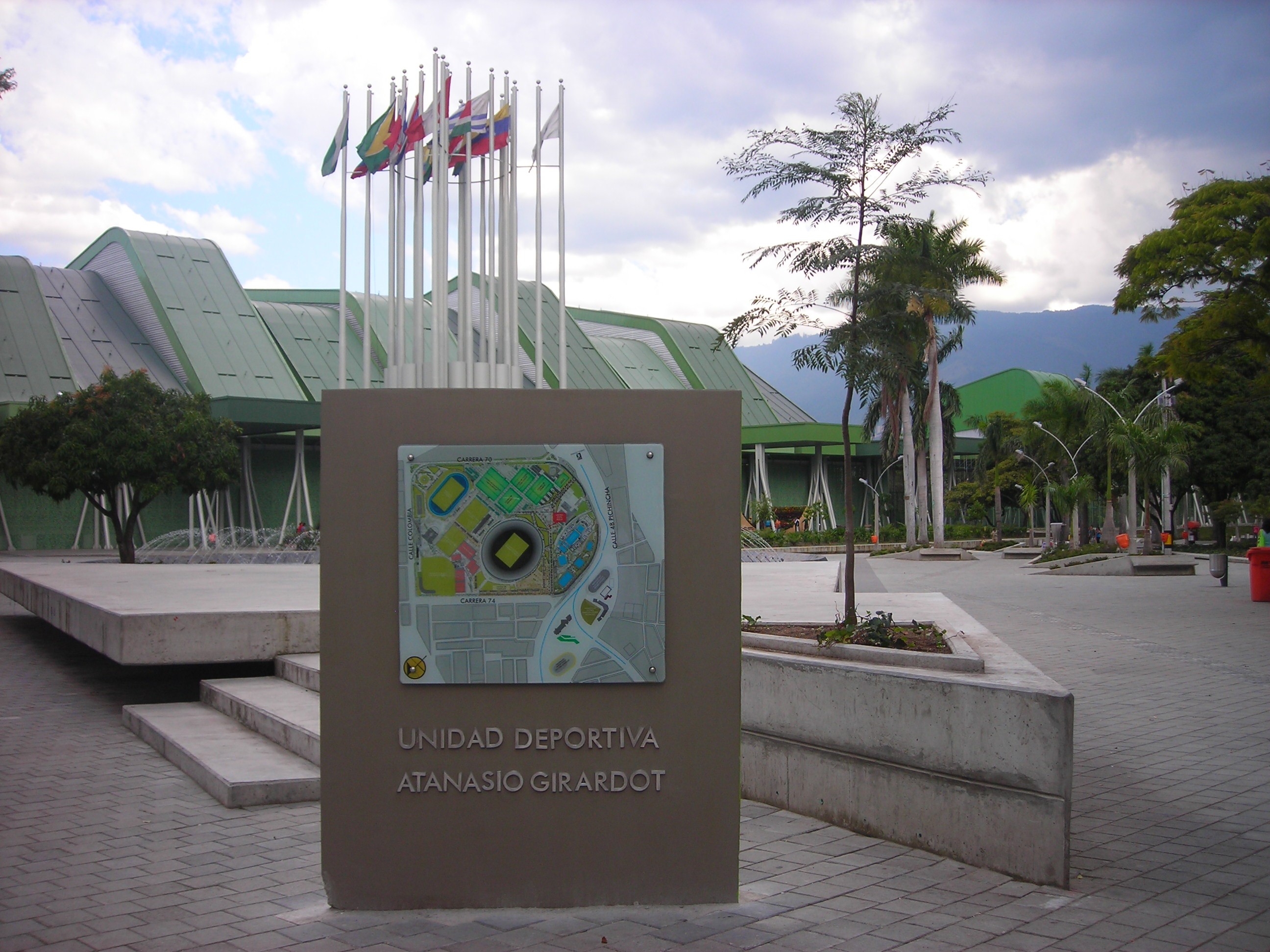 Los jardines se expusieron en la Ciudad Deportiva Atanasio Girardot (foto AntioquiaEE)