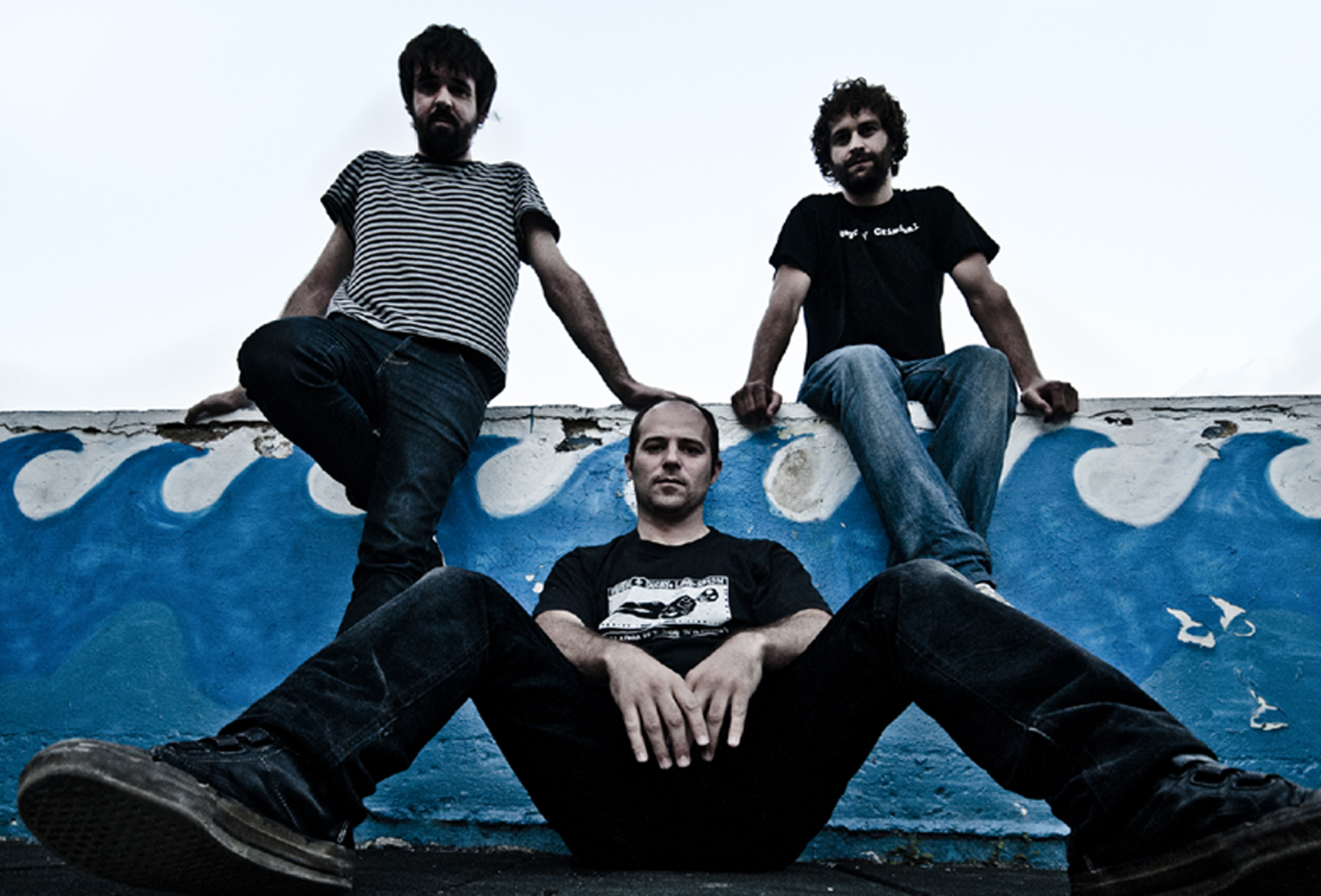 Berri Txarrak band members: Gorka Urbizu, Galder Izagirre and David Gonzalez
