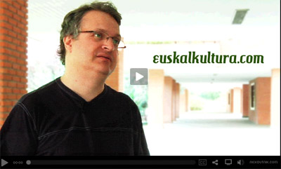 Ya puede visionarse en internet el reportaje que realizó el programa de ETB 'Nick dut Nik' a Joseba Etxarri (foto NickDutNik.com)