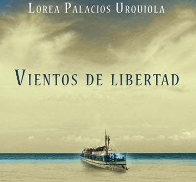 Portada del libro 'Vientos de Libertad', de Lorea Palacios Urquiola