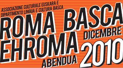 'EHRoma Basca 2010' kultur egitarauaren afitxa