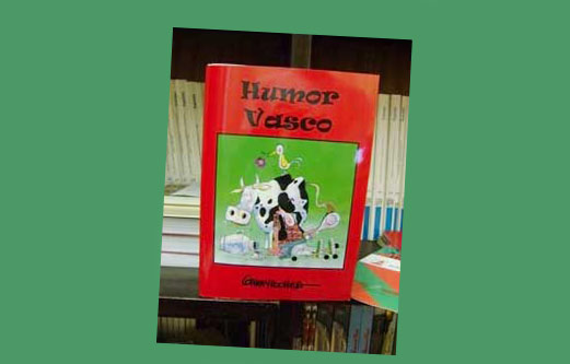 Tapa del libro "Humor Vasco" de Carlos Garaycochea