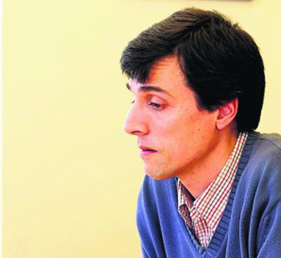 El bilbaíno Patxi Alvarez, secretario para la Justicia Social y Ecología de los Jesuitas (foto M.Atrio-ElCorreo)