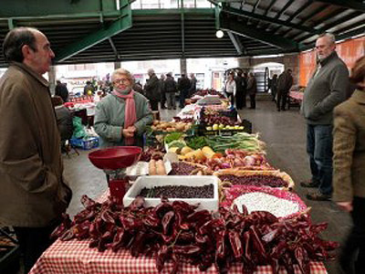 Un mercado en Euskal Herria