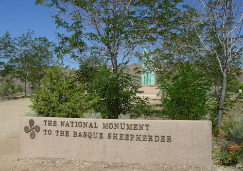 El Monumento Nacional al Pastor Vasco forma parte del patrimonio artístico e histórico tanto vasco y vascoamericano, como del estado de Nevada (foto EuskalKultura.com)