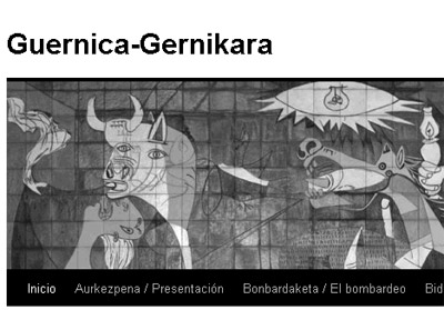 Imagen de la web de la campaña 'Guernica Gernikara'