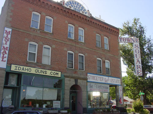 Edificio del centenario Hotel Bengoechea de Mountain Home, Idaho (foto EuskalKultura.com)